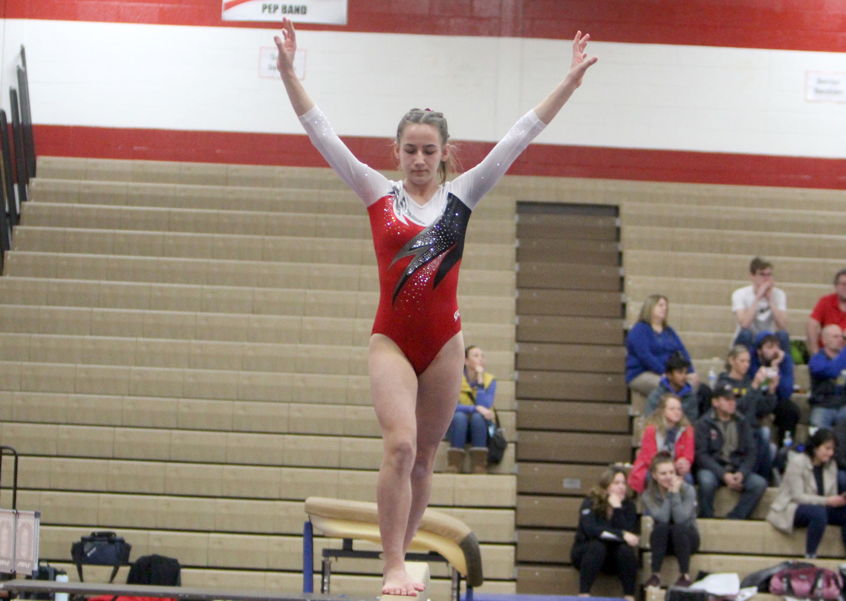 Big Rivers Conference Gymnastics Triangular at Chippewa Falls 12-12-19